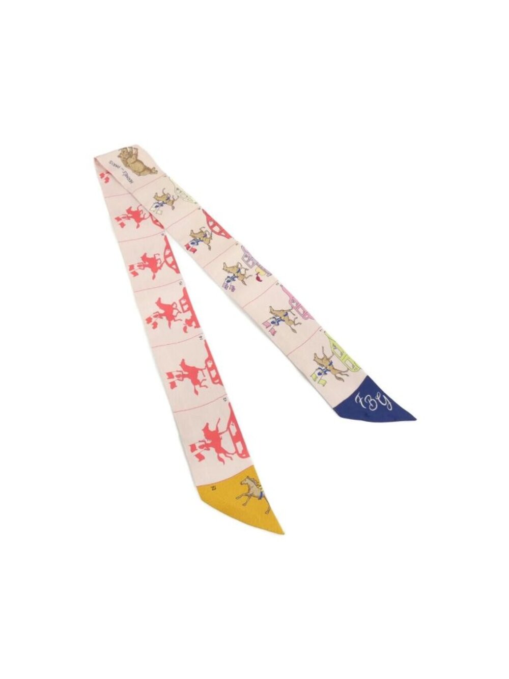 Hermes Parade Twilly Scarf